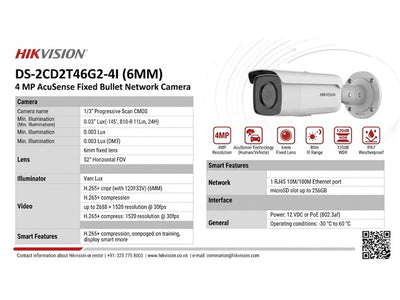 HKV DS-2CD2T46G2-4I (6MM)