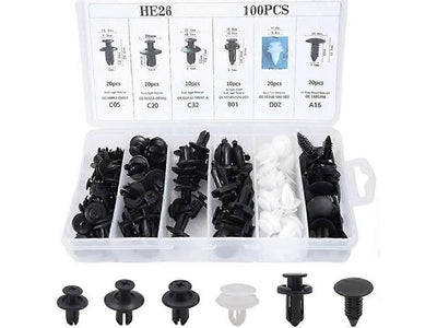 HKD 100PC CAR PANEL FIX KIT