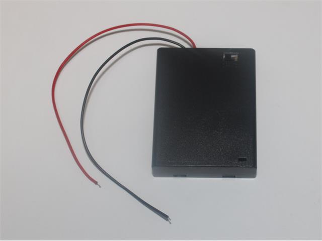 4XAAA BATTERY HOLDER WITH SWITCH