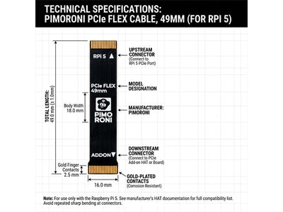 PCIE FLEX CABLE 49MM
