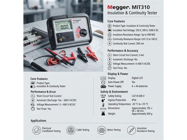 MEGGER MIT310