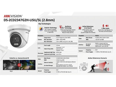 HKV DS-2CD2347G2H-LISU/SL 2.8MM