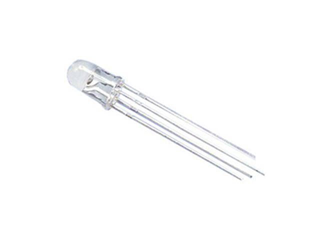 BDD RGB LED 4P 5MM C/CATH 10/PK