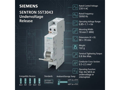 5ST3043 - Circuit Breakers - 4001869187518