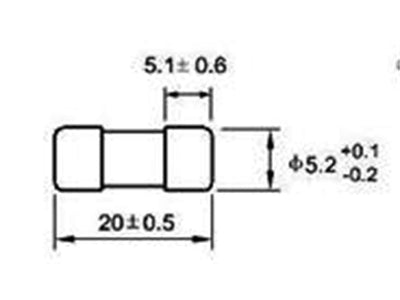 630MA CER 5X20 F/B - Fuses -