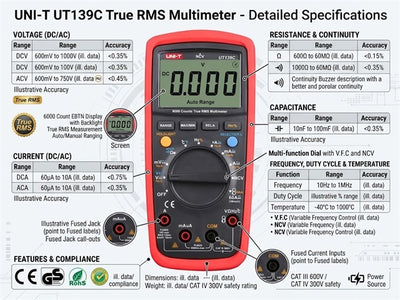 UNI-T UT139C