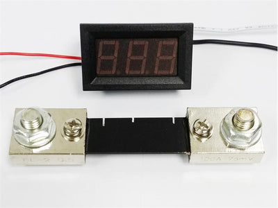 DPM/BDD DIG AMP METER 100A RED