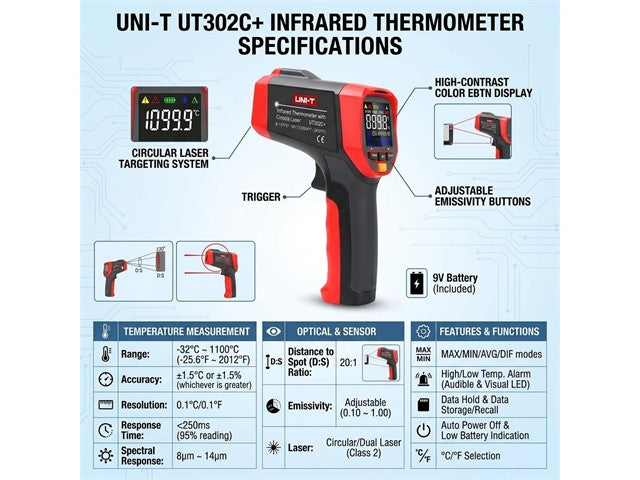 UNI-T UT302C+