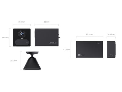EZVIZ CS-CB2/PB-R105-BK