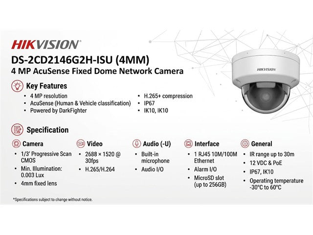 HKV DS-2CD2146G2H-ISU (4MM)