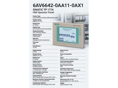 6AV6642-0AA11-0AX1 - Industrial Automation - 4025515076452