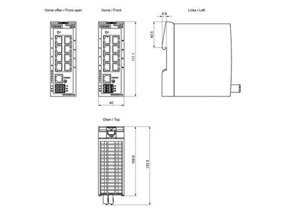 6GK5208 - 0BA00 - 2AB2 - Industrial Automation - 4047622178324