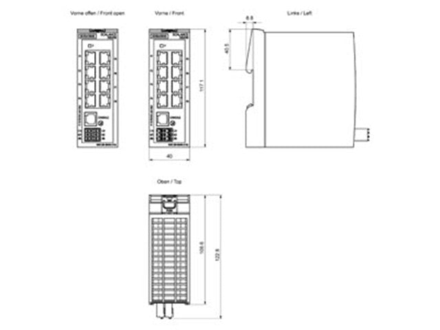 6GK5208 - 0BA00 - 2TB2 - Industrial Automation - 4047622229293