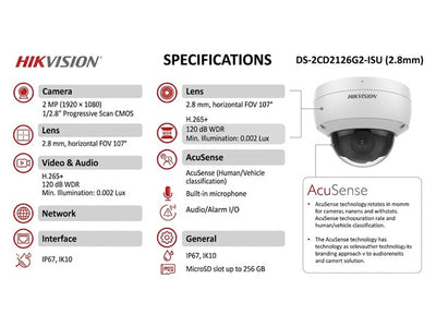 HKV DS-2CD2126G2-ISU (2.8MM)
