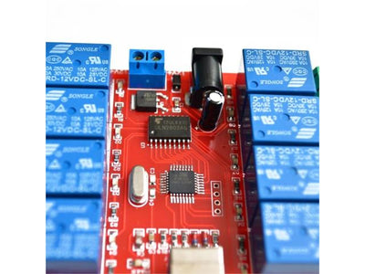 HKD 8CH 12V RELAY USB CONTROL BD