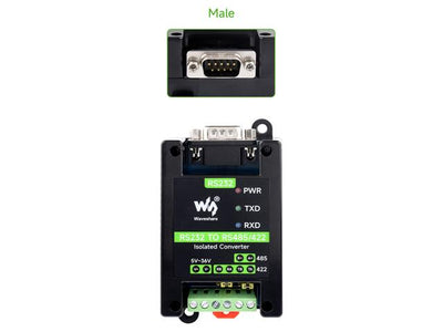 WVS RS-232/M TO RS422/RS485 CONV