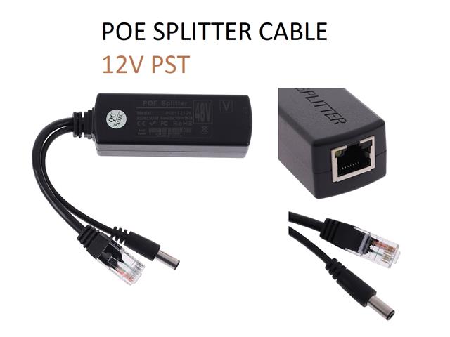 POE SPLITTER 12V PST
