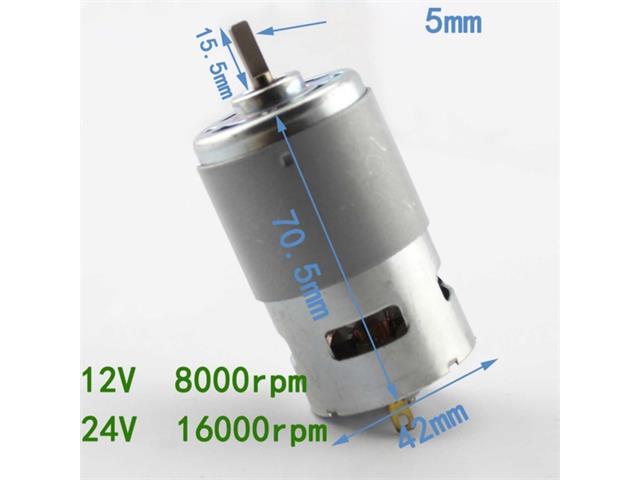 HKD 795 MOTOR 12-24V HI SPD/TORQ