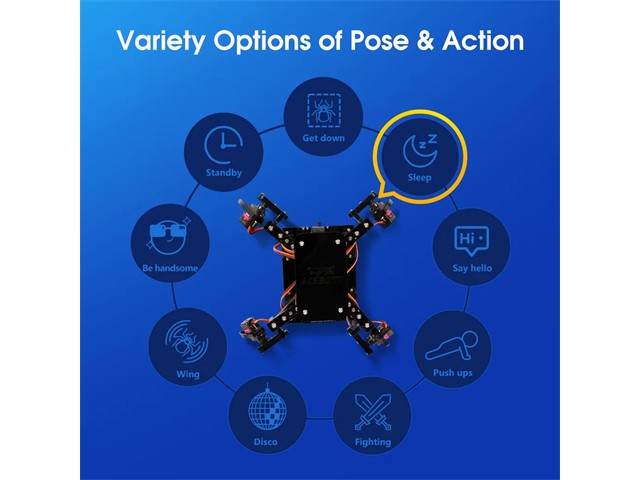 ACEBOTT ESP8266 SPIDER QD020