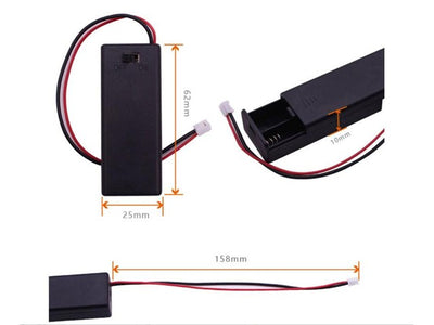 2XAAA BAT HOLDER+SWITC MICRO:BIT