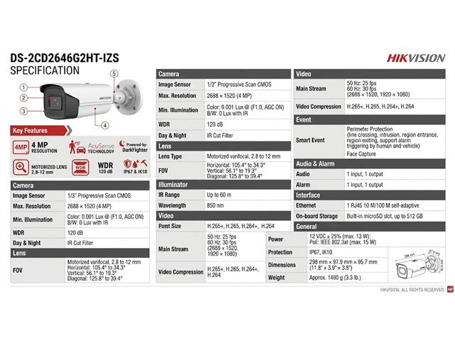 HKV DS-2CD2646G2HT-IZS