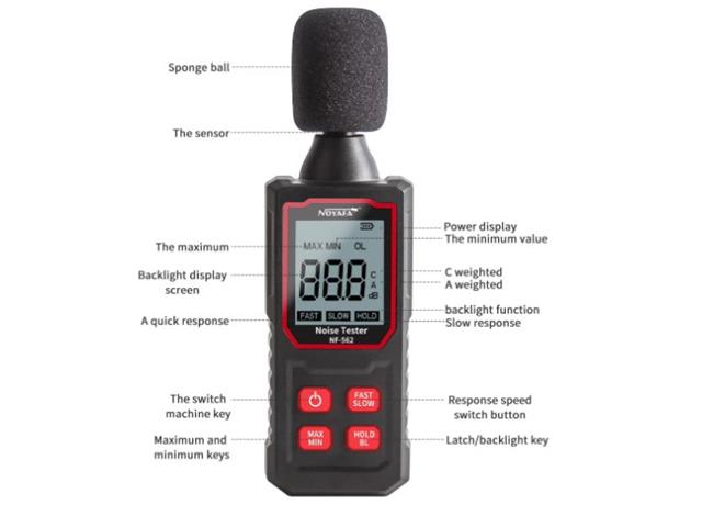 NF-562 DIGITAL SOUND LEVEL METER