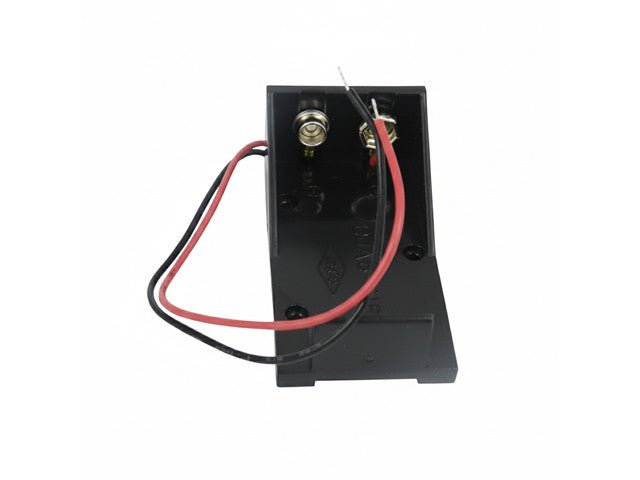 9V BATTERY HOLDER WITH WIRES - Battery Accessories -