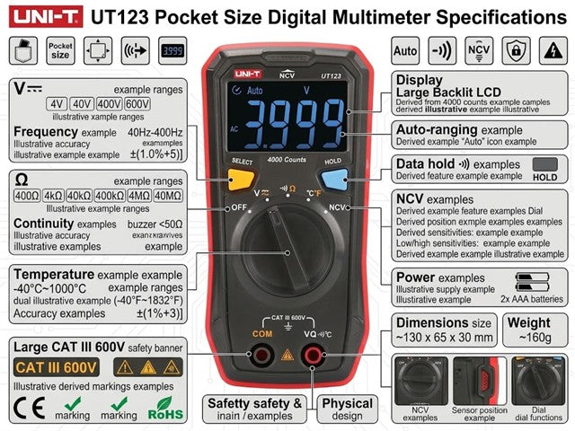 UNI-T UT123