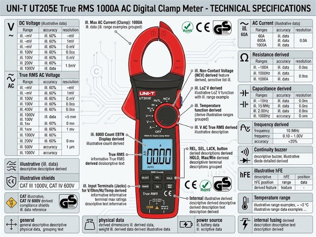 UNI-T UT205E