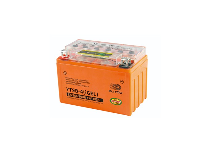 BATT 12V8 OUTDO (YT9B-4)