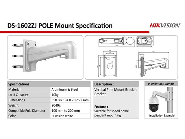 HKV DS-1602ZJ POLE