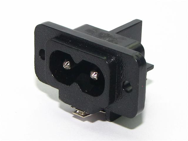 AC PLUG FIG8 PMSW - Power Connectors -