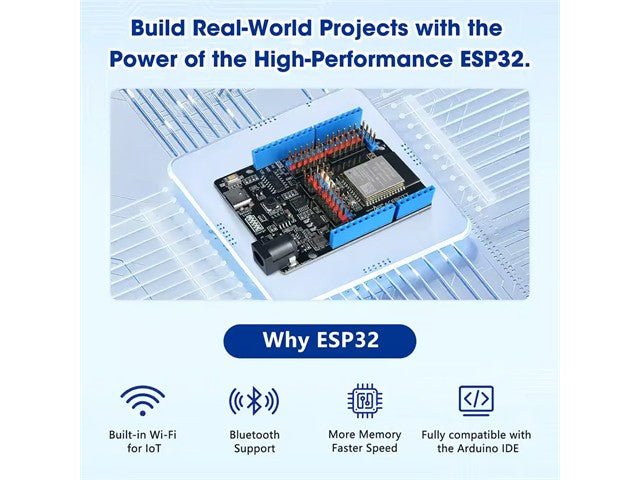 ACEBOTT ESP32 STARTER KIT QE200 - Robot Kit -