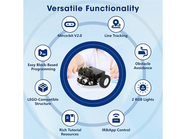 ACEBOTT TINKERBOTT CAR KIT QD025 - Robot Kit -