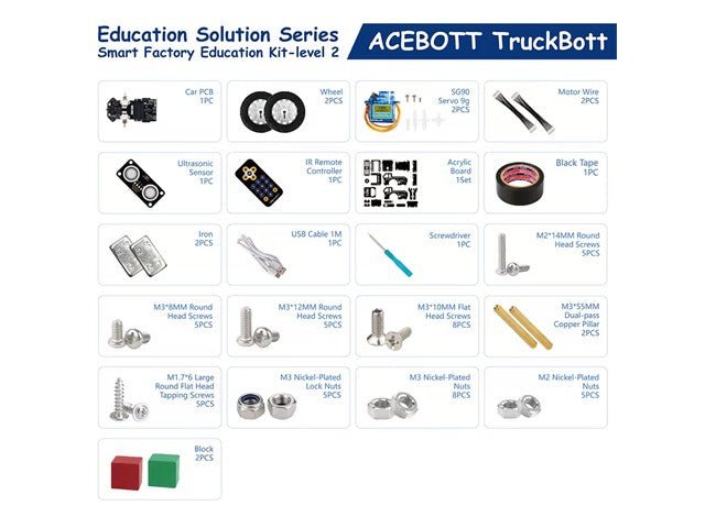 ACEBOTT TRUCKBOTT QE032 - Robot Kit -