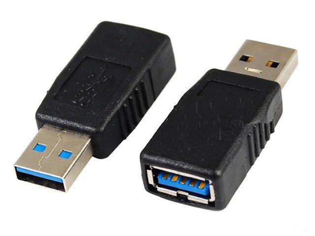 ADAPTOR USB3.0 M/F ST - Computer Connectors - 