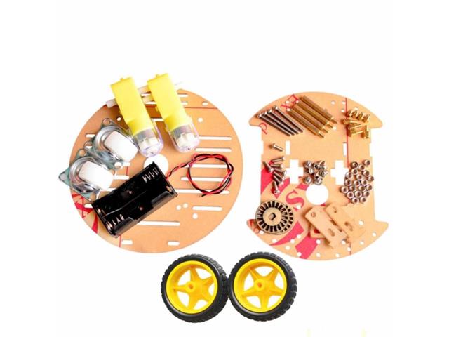 HKD 2WD ROUND 2 TIER CHASSIS KIT