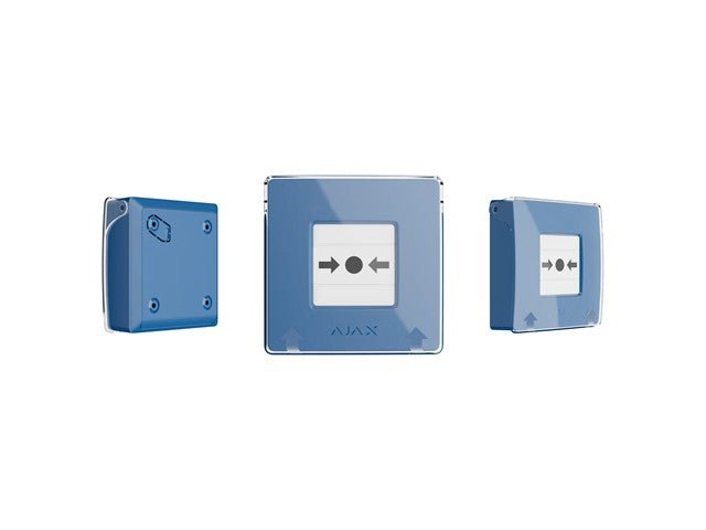 AJAX MANUAL CALL POINT (BLUE) - Alarms & Accessories - 4823114045202