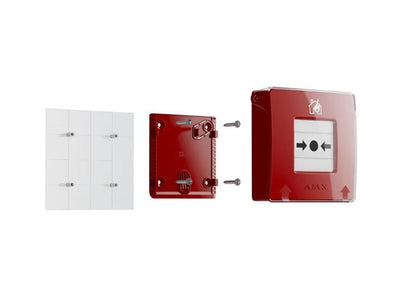 AJAX MANUAL CALL POINT (RED) - Alarms & Accessories -