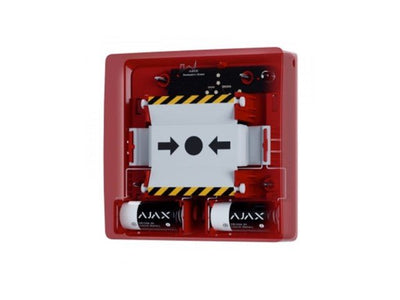 AJAX MANUAL CALL POINT (RED) - Alarms & Accessories -