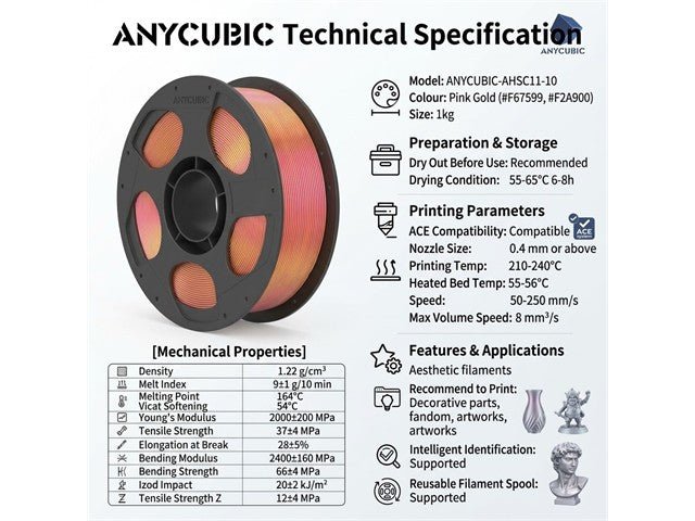 ANYCUBIC-AHSC11-10 - 3D Printer Accessories - 6974662352682