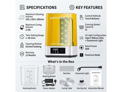 ANYCUBIC-WS3B0WH-Y-O - 3D Printer Accessories - 6974662354501