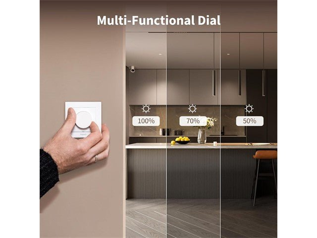 AQARA DIMMER SWITCH H2 EU - W - Home Automation - 6975833357246