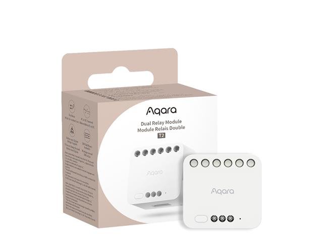 AQARA DUAL RELAY MODULE T2 - Home Automation - 6970504218635