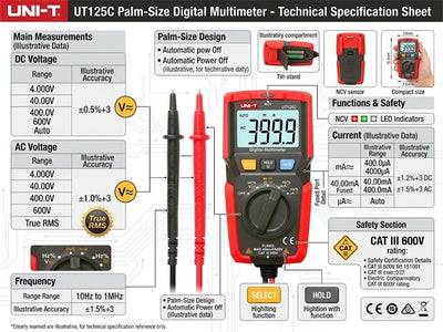 UNI-T UT125C