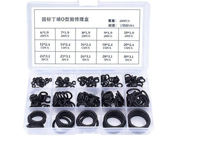 HKD 200PC O RING KIT 15 SIZES