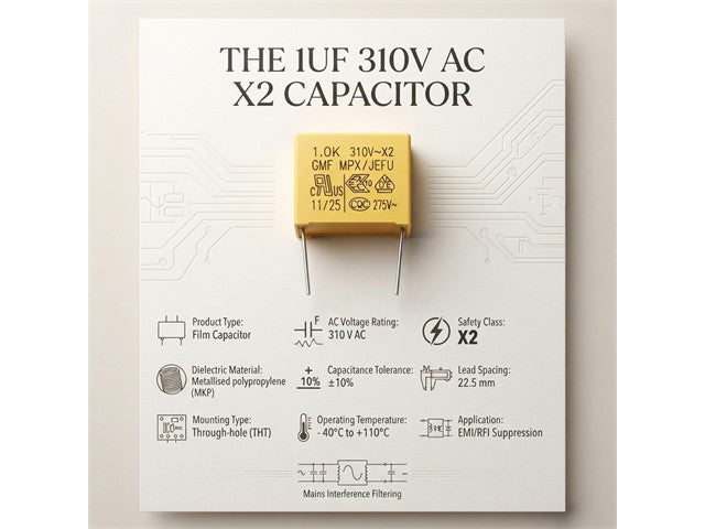1UF 310VACP22,5