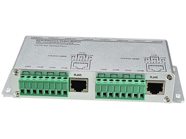 BALUN 8CH 8,0MP P - TXRX BNC PAIR - CCTV Products & Accessories -
