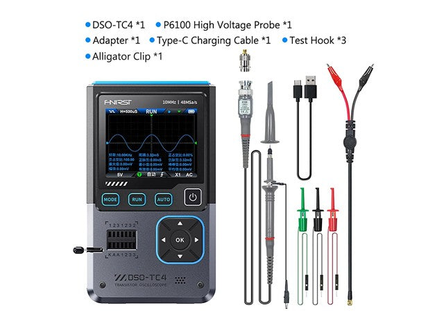 FNIRSI DSOTC4 ONE CH 10MHZ 3IN1