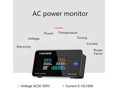 BDD KWS-AC300 LCD POW METER OPEN